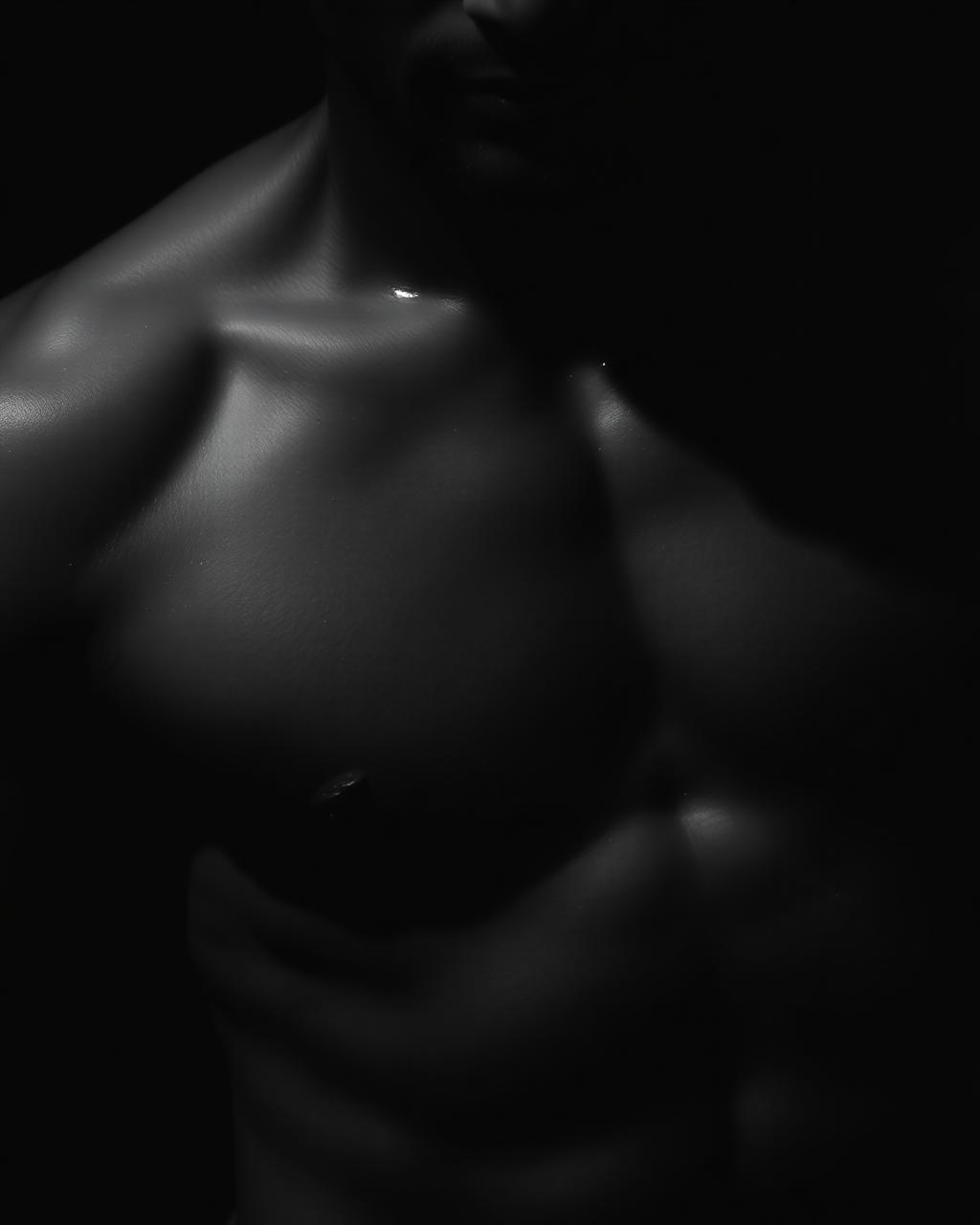 Sculpted physique
